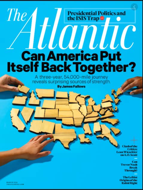 How America is Putting Itself Back Together by James and Deborah Fallows.